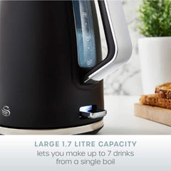 Serenity 1.7L Black Kettle