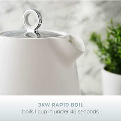 Serenity 1.7L White Kettle
