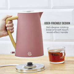 Nordic 1.7L Fuchsia Cordless Kettle
