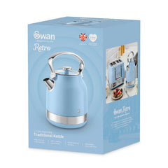 Retro Revive Traditional Blue Kettle