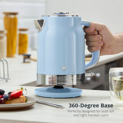 Retro Revive 1.7L Blue Jug Kettle