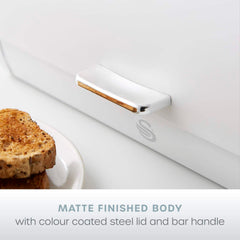 Serenity White Bread Bin