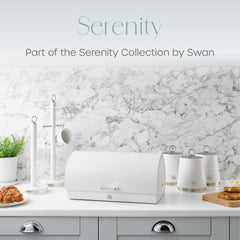 Serenity White Bread Bin