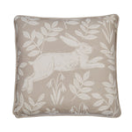 Dreams & Drapes Design Spring Rabbit Outdoor Filled Cushion 43x43cm - Duck Egg