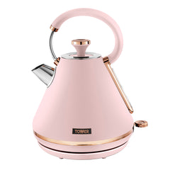 Tower Cavaletto 3KW 1.7L Pink Pyramid Kettle