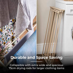 Compact Latte Wide Airer