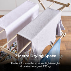 Compact Latte Wide Airer