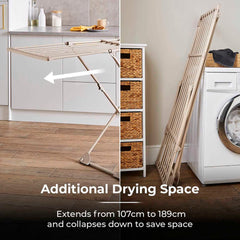 Latte Extending Airer