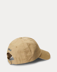 Ralph Lauren Cotton Chino Tan Baseball Cap