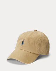 Ralph Lauren Cotton Chino Tan Baseball Cap