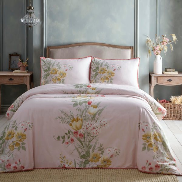 Appletree Heritage Trudy Duvet Cover Set - Blush