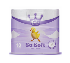 So Soft Pack of 18 3 Ply Toilet Rolls
