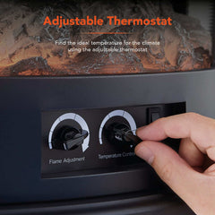 Bath 1.8KW Stove Fire