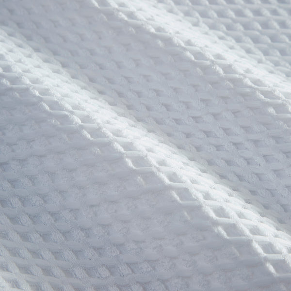 Appletree Loft Westport Waffle Duvet Cover Set - White