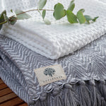 Appletree Loft Westport Waffle Duvet Cover Set - White