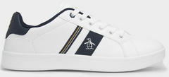 Penguin White Lace Up Trainers