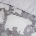 Arctic Animals Grey Bed Set