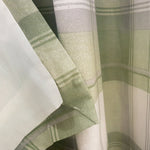 Fusion Balmoral Check Curtains - Green
