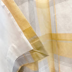 Fusion Balmoral Check Curtains - Ochre