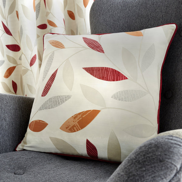 Fusion Beechwood Cushion Cover 43x43cm - Red