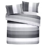 Fusion Betley Duvet Cover Set - Grey