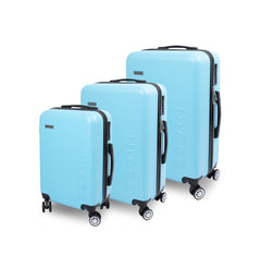 Nicce Heathrow Blue Hard Suitcase