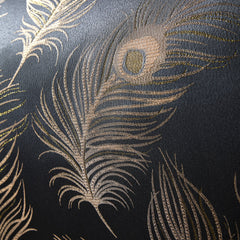 Laurence Llewelyn-Bowen Black/Gold Dandy Duvet Cover Set