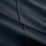 Serene Diamond Slant/Dart Duvet Cover Set - Navy