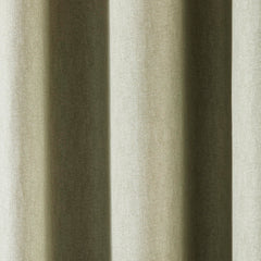 Fusion Dijon Green Lined Curtains
