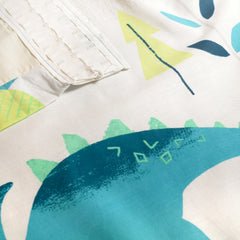 Bedlam Dinosaur Glow in the Dark Multicoloured Curtains