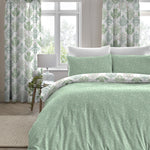 Dreams & Drapes Design Emily Duvet Cover Set - Green