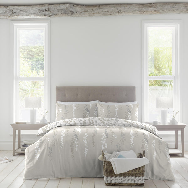 Drift Eucalyptus Trail Duvet Cover Set - Grey