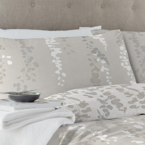 Drift Eucalyptus Trail Duvet Cover Set - Grey