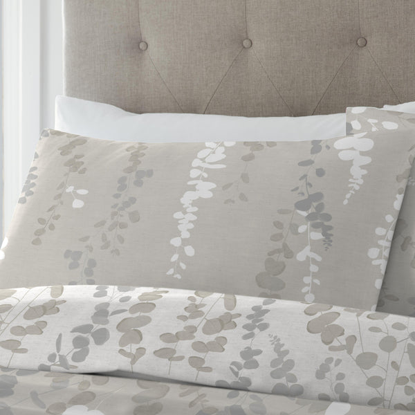 Drift Eucalyptus Trail Duvet Cover Set - Grey
