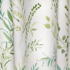 Fusion Fernworthy Green Eyelet Curtains