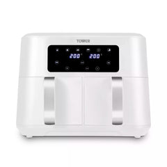 Tower Vortx 8.5L White Dual Basket Air Fryer