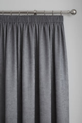 Fusion Galaxy Charcoal Dim Out Curtains