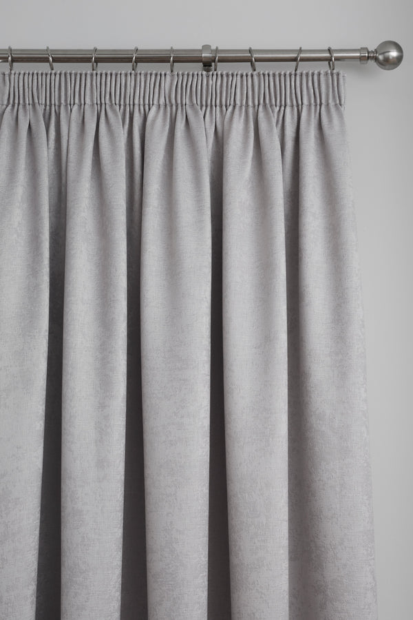 Fusion Galaxy Dim Out Curtains - Silver