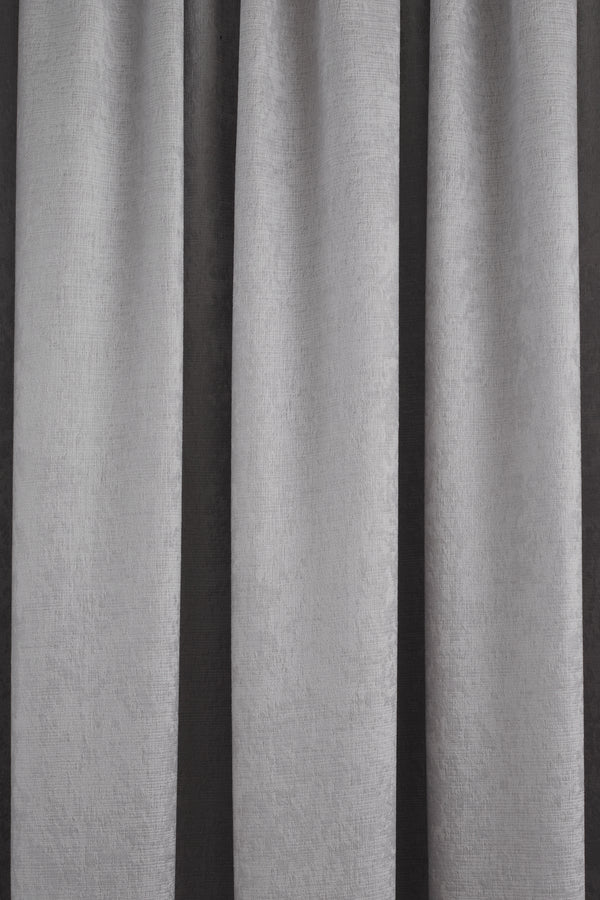 Fusion Galaxy Dim Out Curtains - Silver