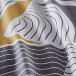 Appletree Style Kali Duvet Cover Set - Ochre/Grey
