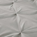 Serene Lara Duvet Cover Set - Grey
