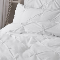 Serene Lara White Duvet Cover Set