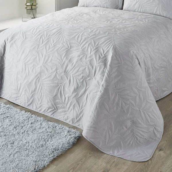 Serene Luana Bedspread 230x200cm - Silver