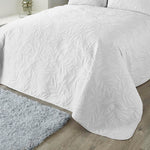 Serene Luana Bedspread 230x200cm - White