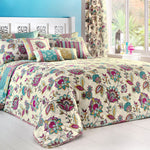 Dreams & Drapes Design Marinelli Bedspread 229x195cm - Teal