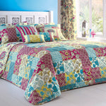 Dreams & Drapes Design Marinelli Bedspread 229x195cm - Teal