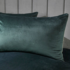 Laurence Llewelyn-Bowen Bottle Green Montrose Bedding Duvet Cover Set
