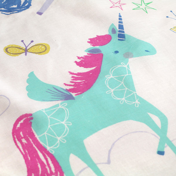 Bedlam Rainbow Unicorn Duvet Cover Set - Multi