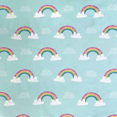 Bedlam Rainbow Unicorn Pattern Single Fitted Sheet