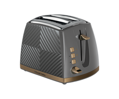 Russell Hobbs Grey Groove 2 Slice Toaster